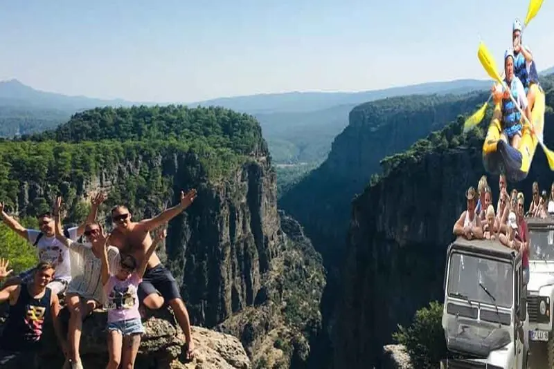Super-Kombo: Jeep Safari – Rafting – Tazı (Adler) Canyon